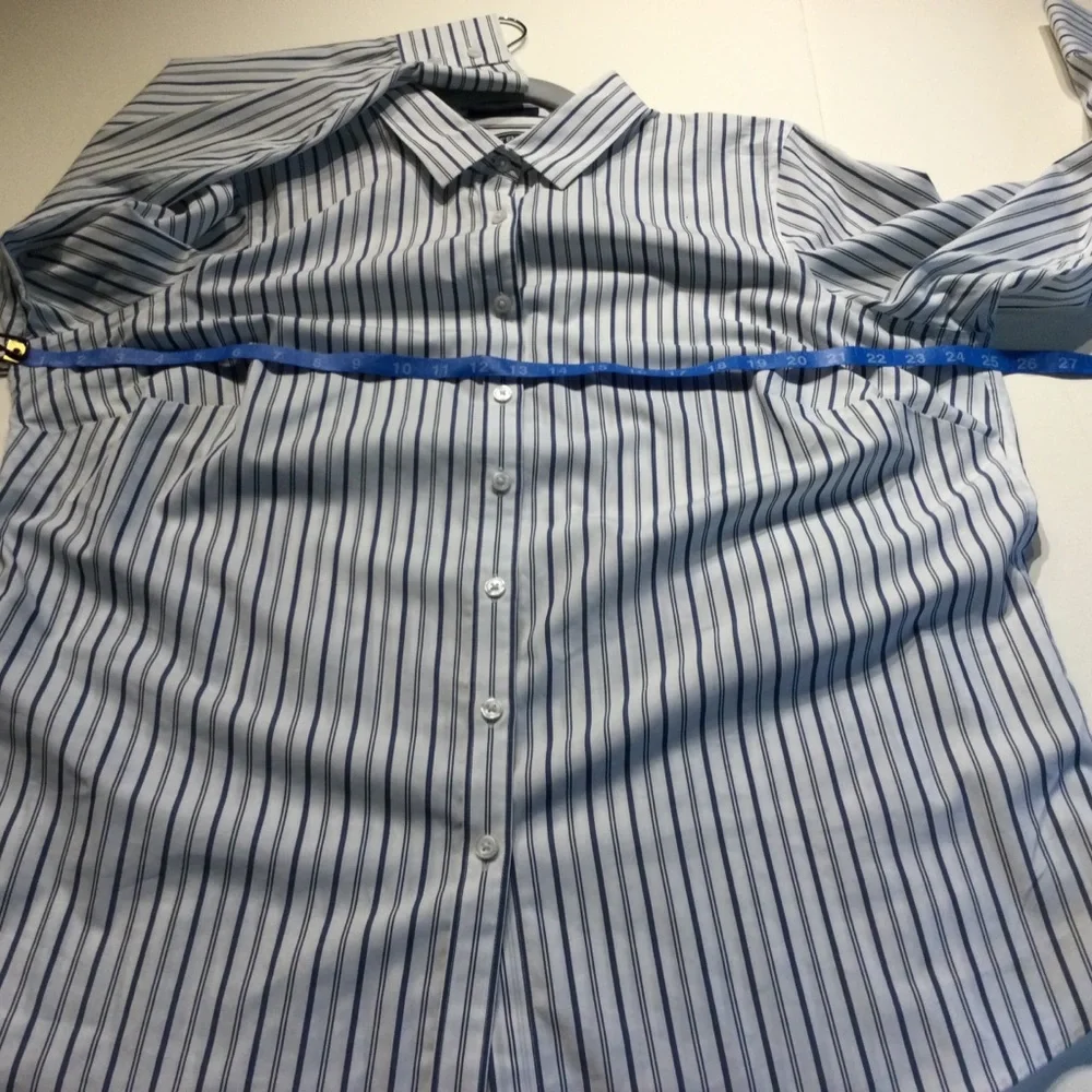 Lands’ End no iron 100% Supima cotton blouse 18W - Picture 7 of 10